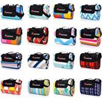Los mejores  - meteor Manta Picnic Impermeable Polar Manta de Playa portátil Alfombra Plegable Multiusos Jardin Picnic Camping…